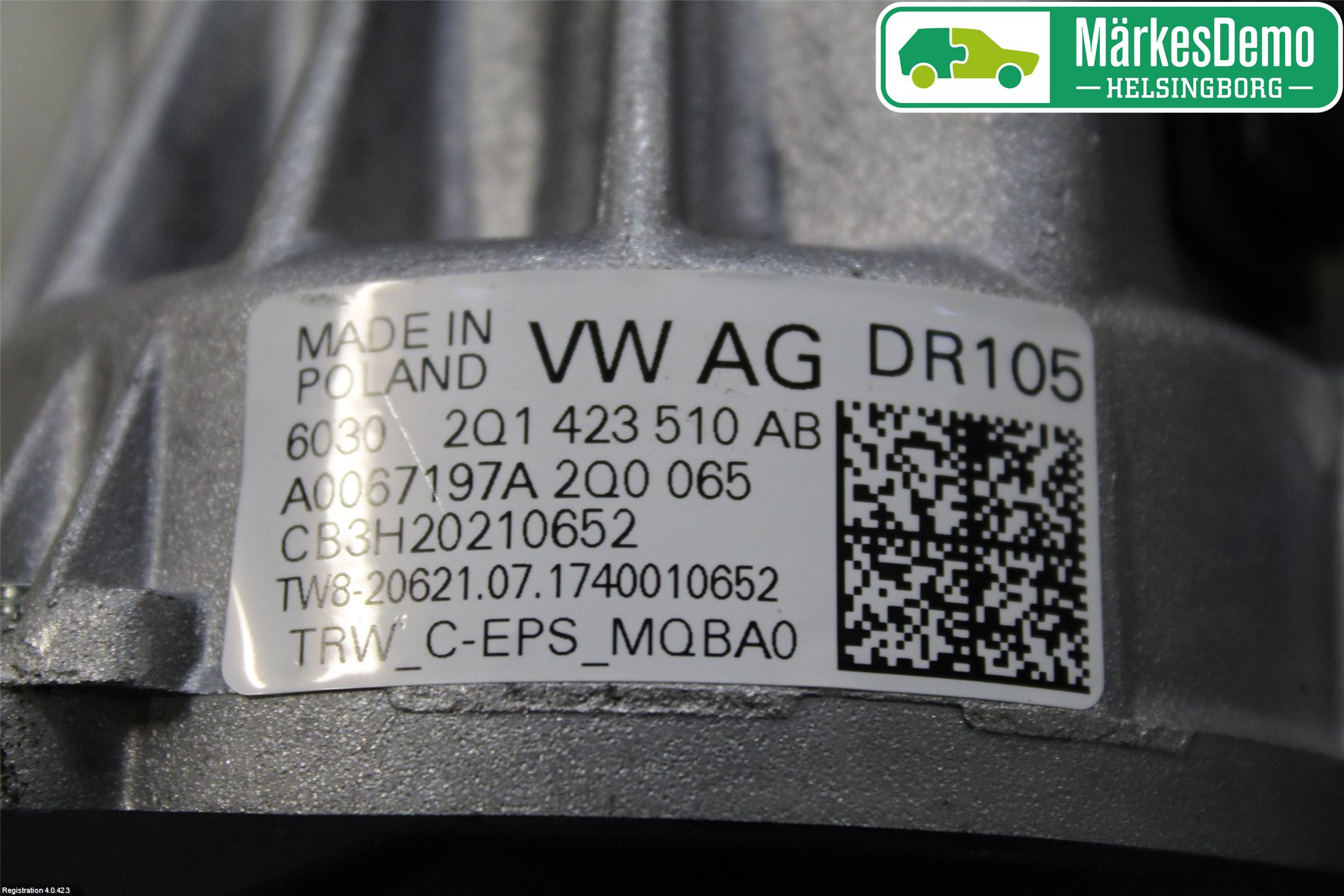 Seat IBIZA V 17-20 Rattakselaggregat Innebygd Servo