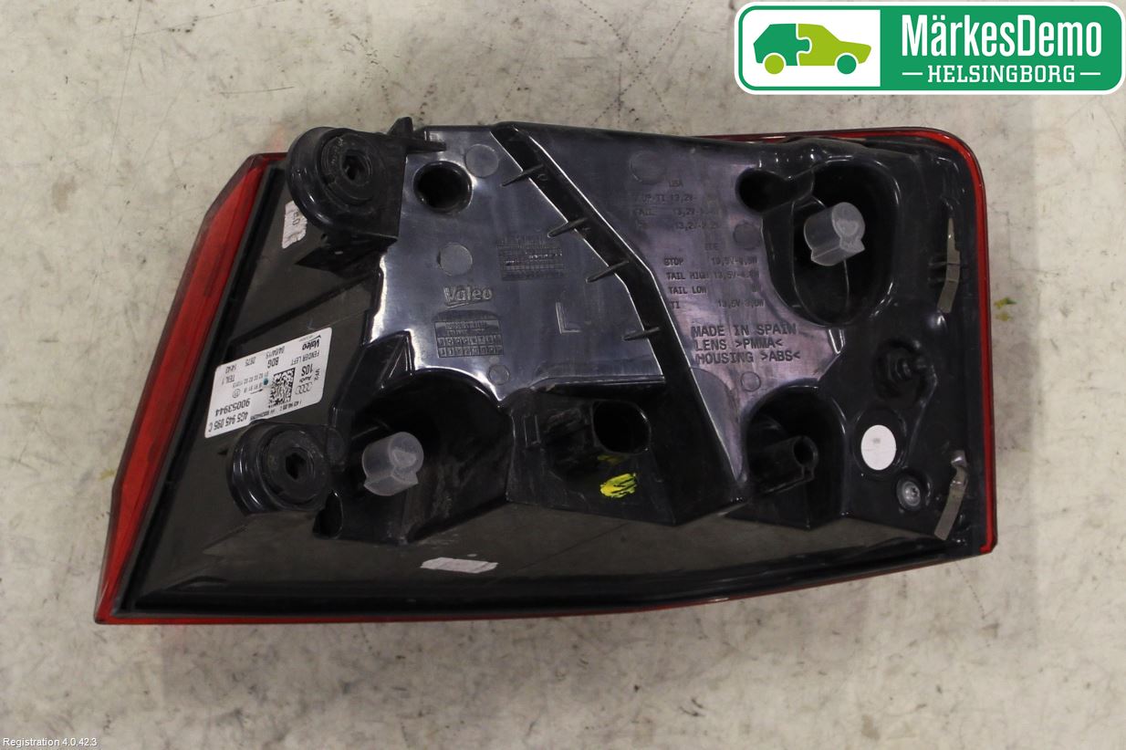 Audi A6/S6 4G 11-18 Baklykt Venstre