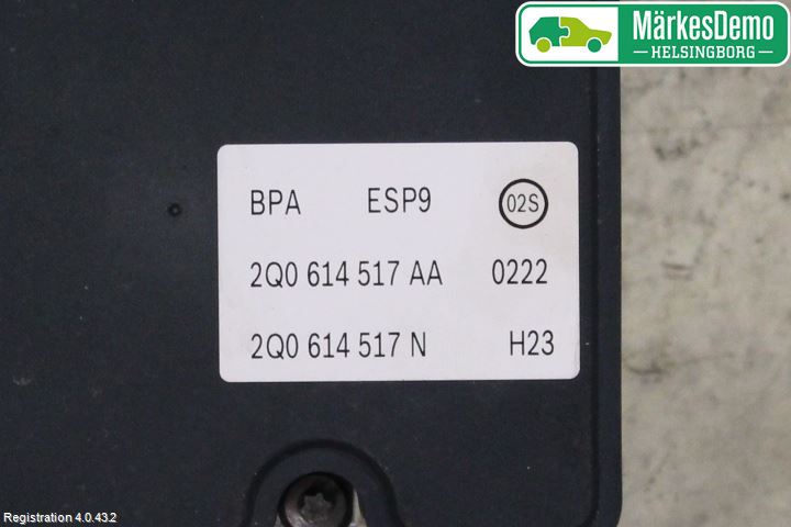 Volkswagen VW POLO VI 18->> Abs Hydraulikkaggregat