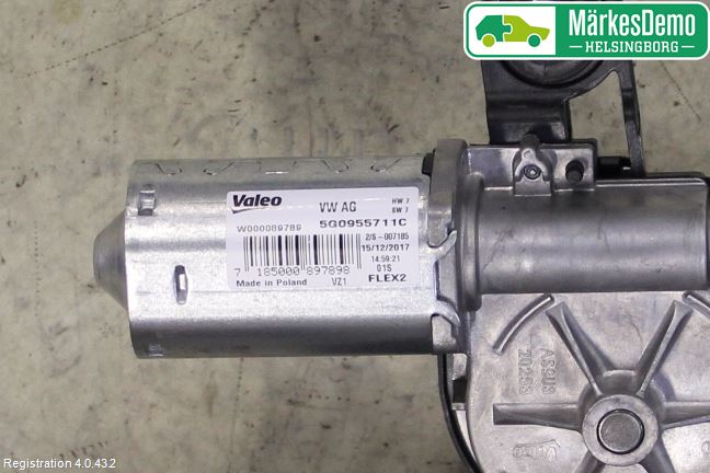 Volkswagen VW POLO VI 18->> Viskermotor Bakluke