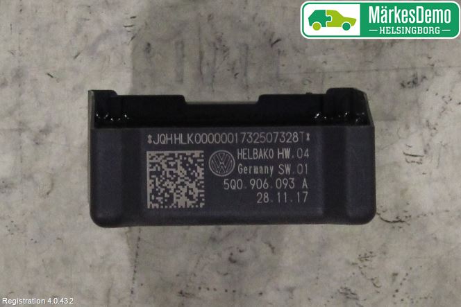 Volkswagen VW POLO VI 18->> Styreenhet Drivstoffpumpe