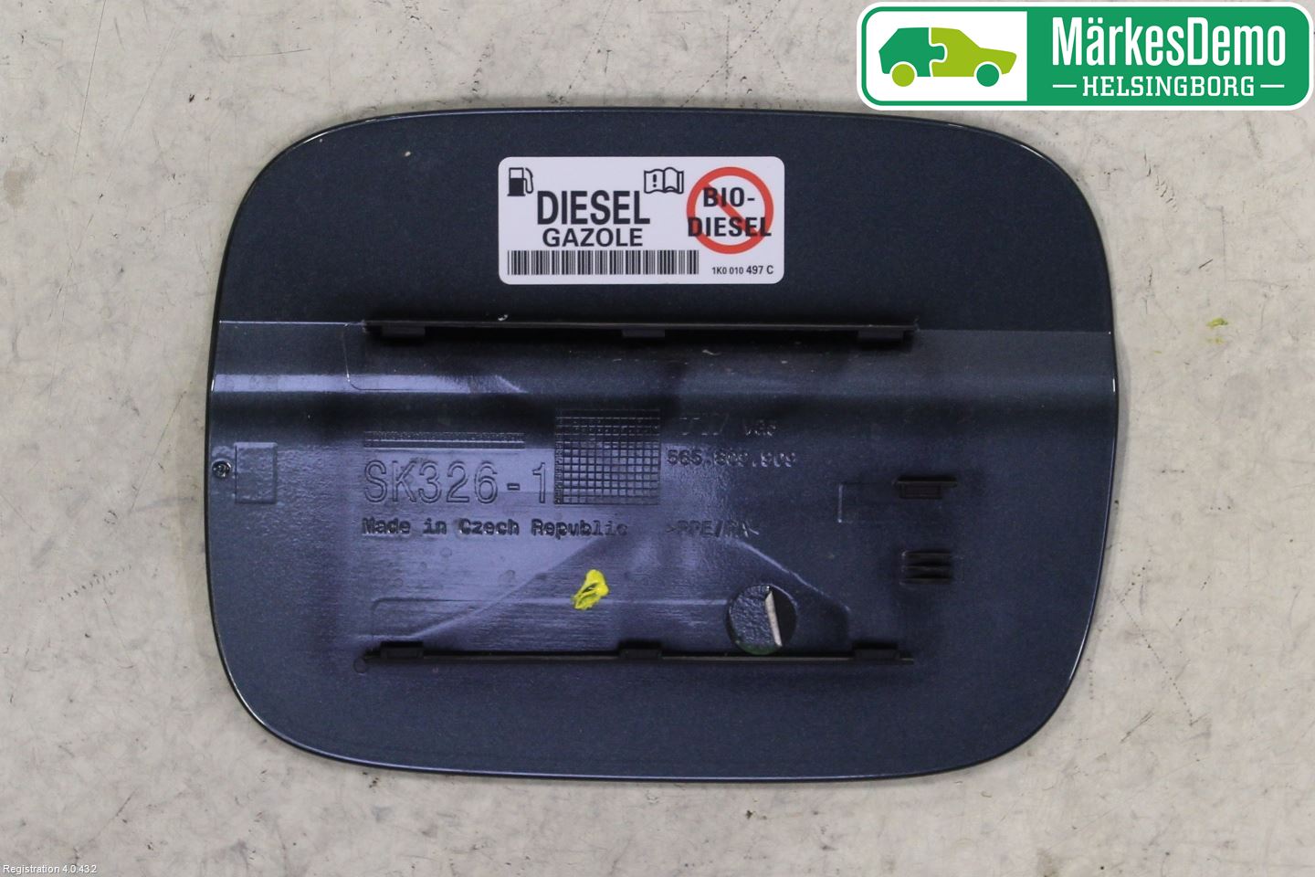 Skoda KODIAQ 17-24 Drivstoff Tankluke
