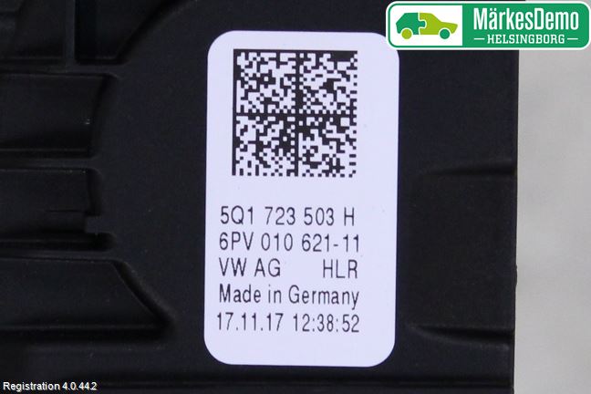 Volkswagen VW GOLF / E-GOLF VII 13-20 Gasspedal