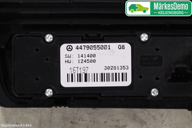 Mercedes-Benz MB VITO/V-KLASS (W640,W447,W448) 14- Bryter Multifunksjon