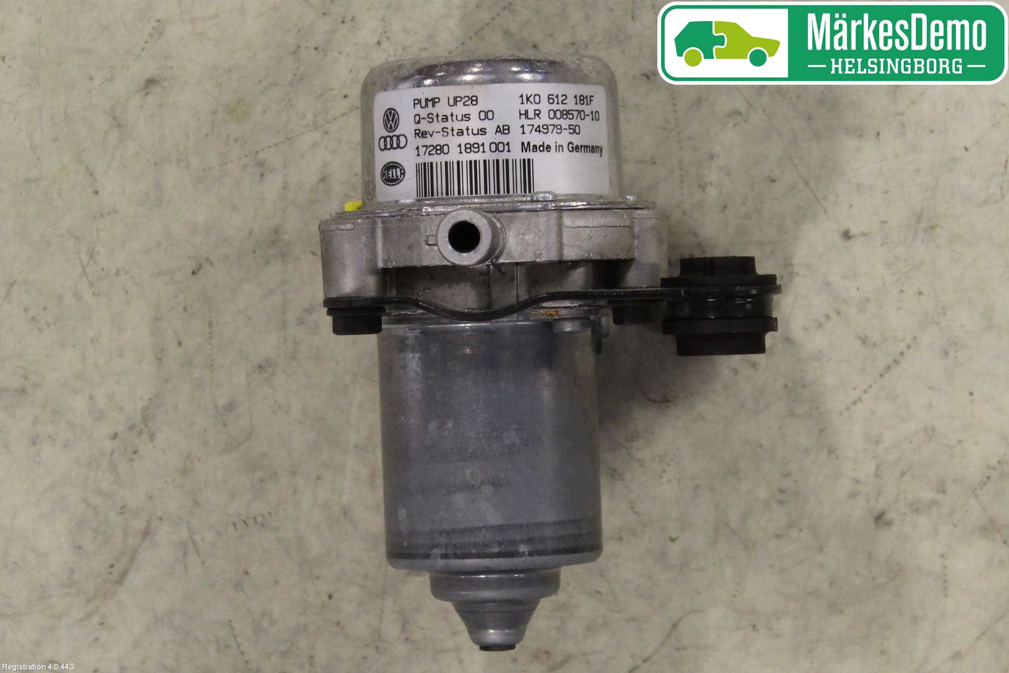 Skoda FABIA 15-21 Vacuumpumpe