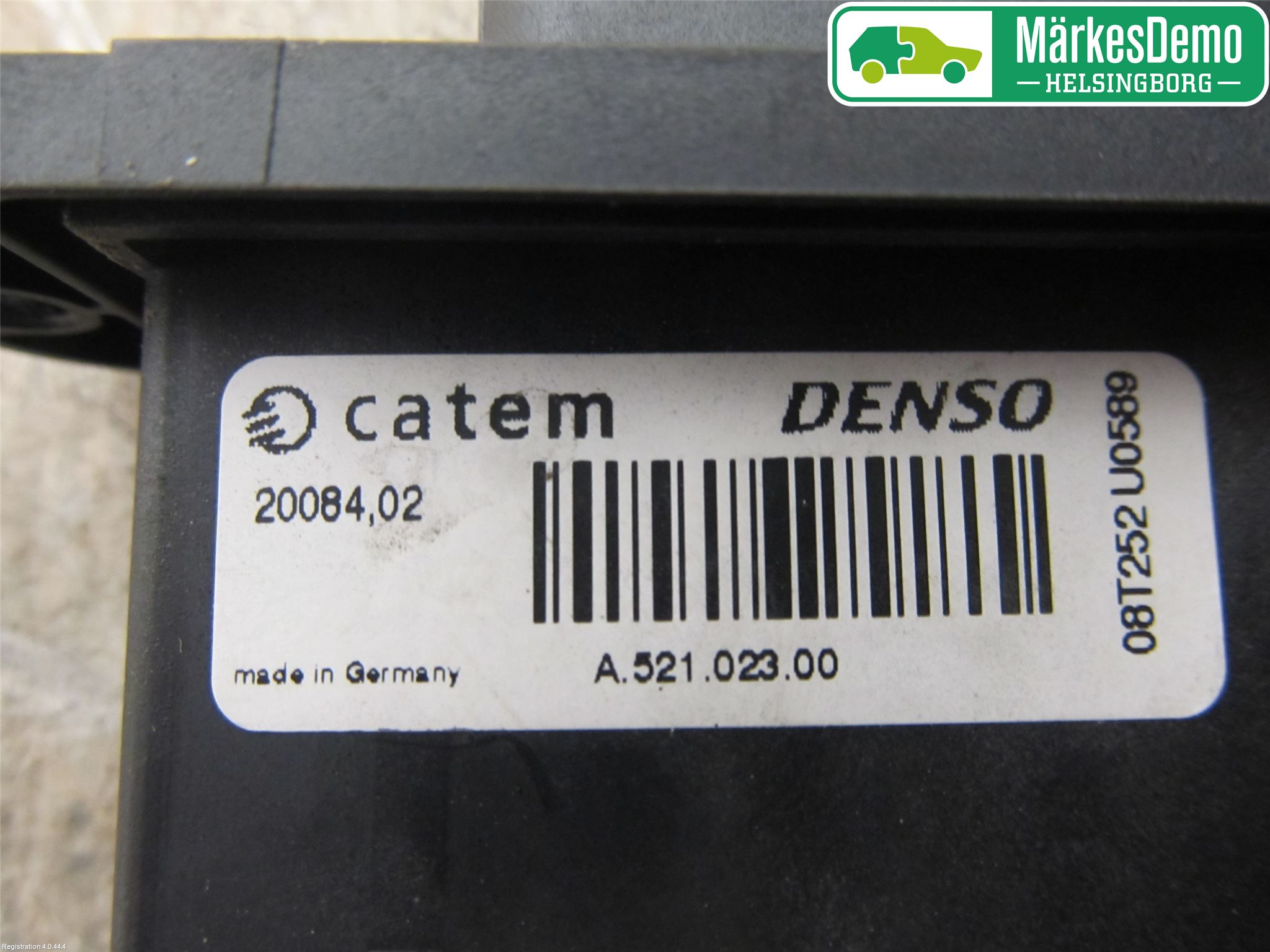 Citroen BERLINGO 08-18 Varmeapparat Viftemotstand