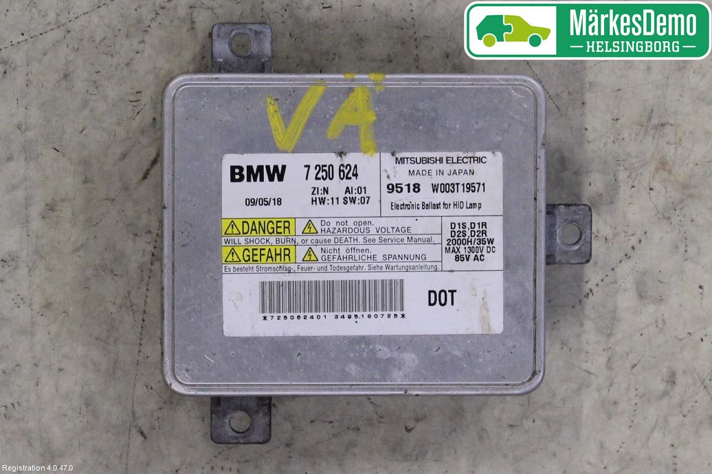 BMW 3 E90/91 SED/TOU 05-12 Styreenhet Xenon