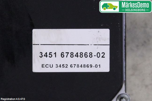 BMW 3 E90/91 SED/TOU 05-12 Abs Hydraulikkaggregat