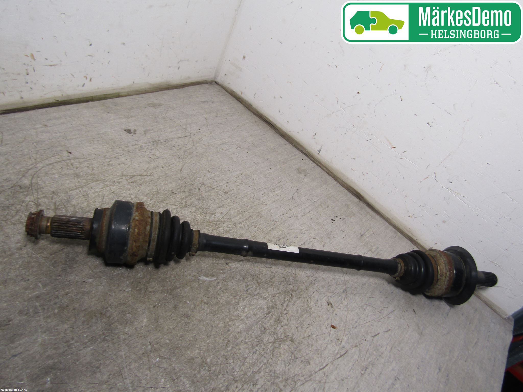 BMW 1 F20/F21 11-19 Drivaksel Bak Kompl Høyre