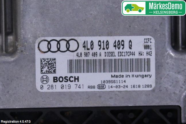 Audi Q7/SQ7 Styreenhet Dieselpumpe