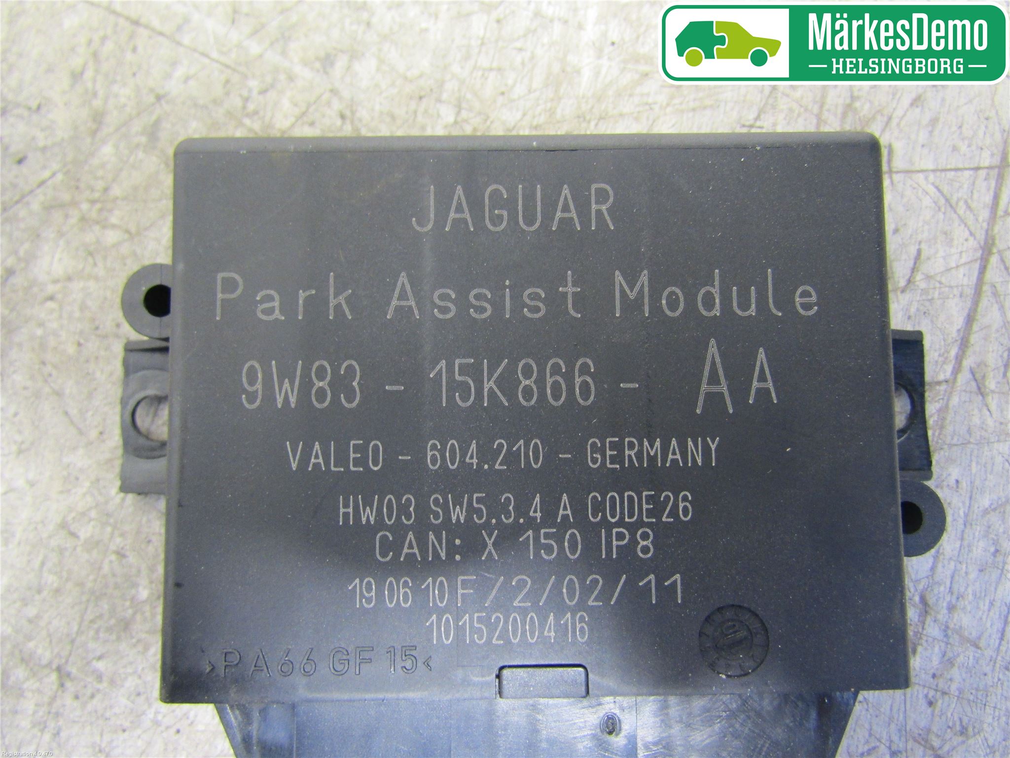 Jaguar XF 08-15 Styreenhet Parkering