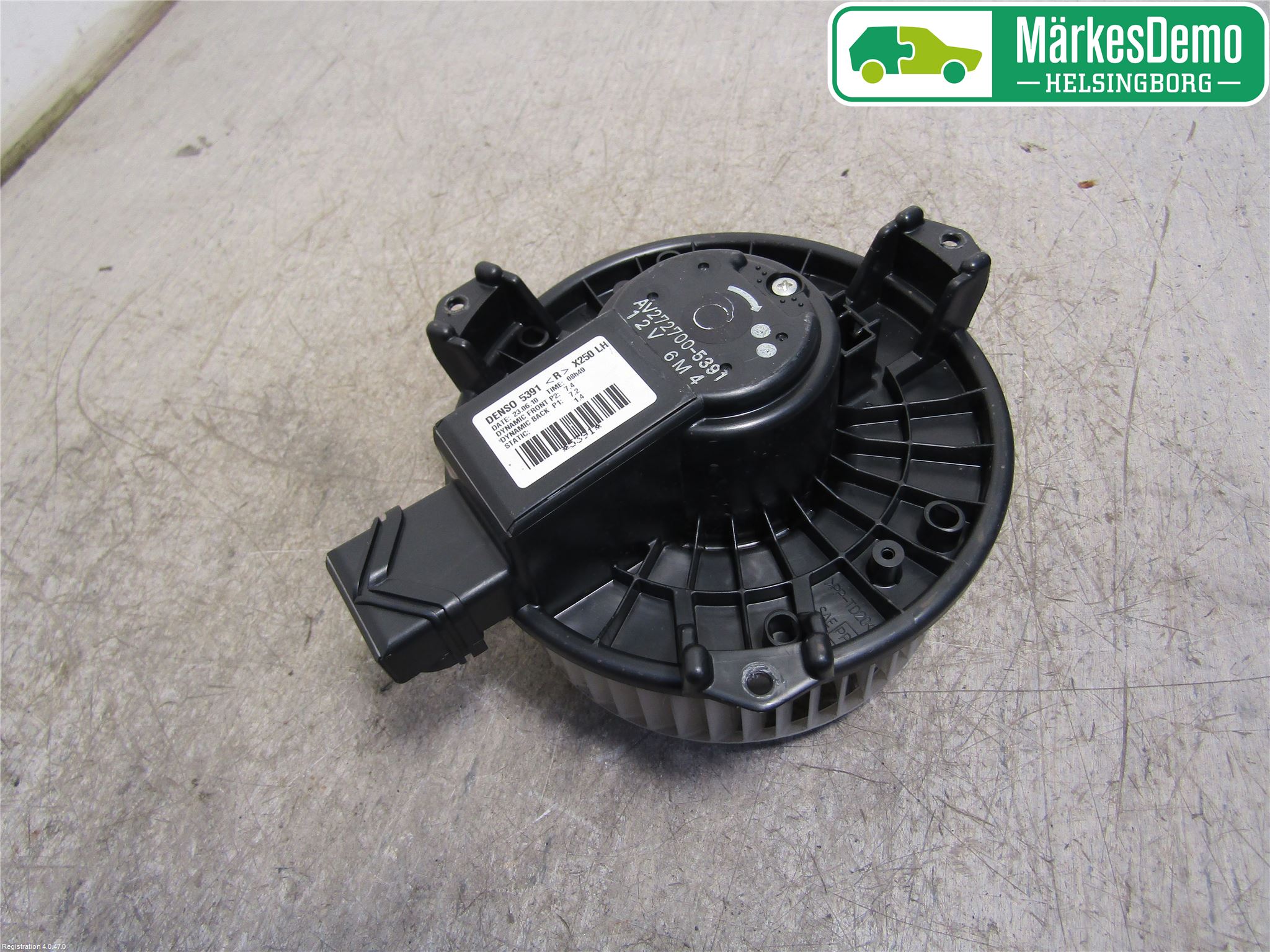 Jaguar XF 08-15 Varmeapparat Viftemotor