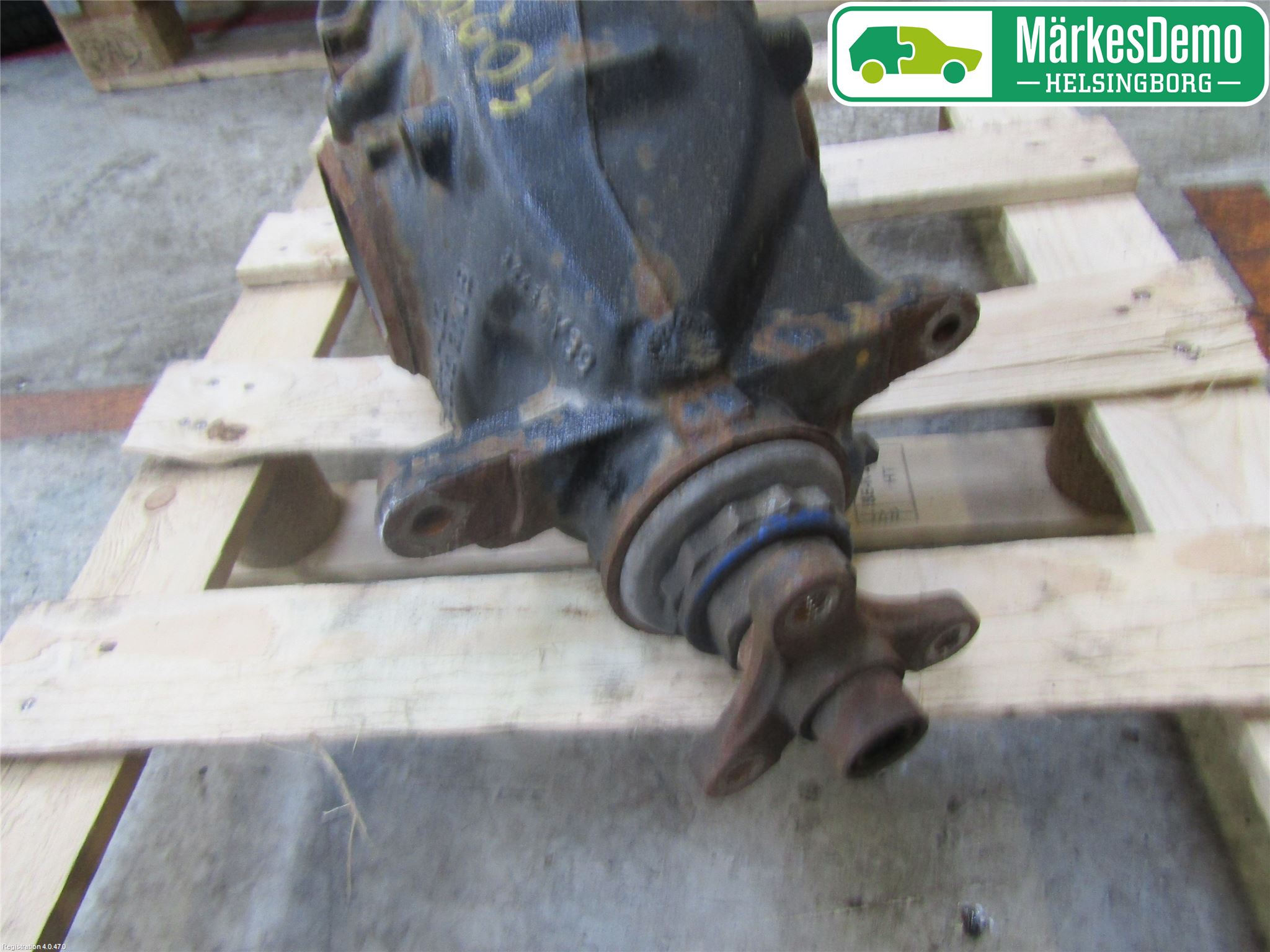 BMW 1 F20/F21 11-19 Bakaksel Kardang Bak -Diff