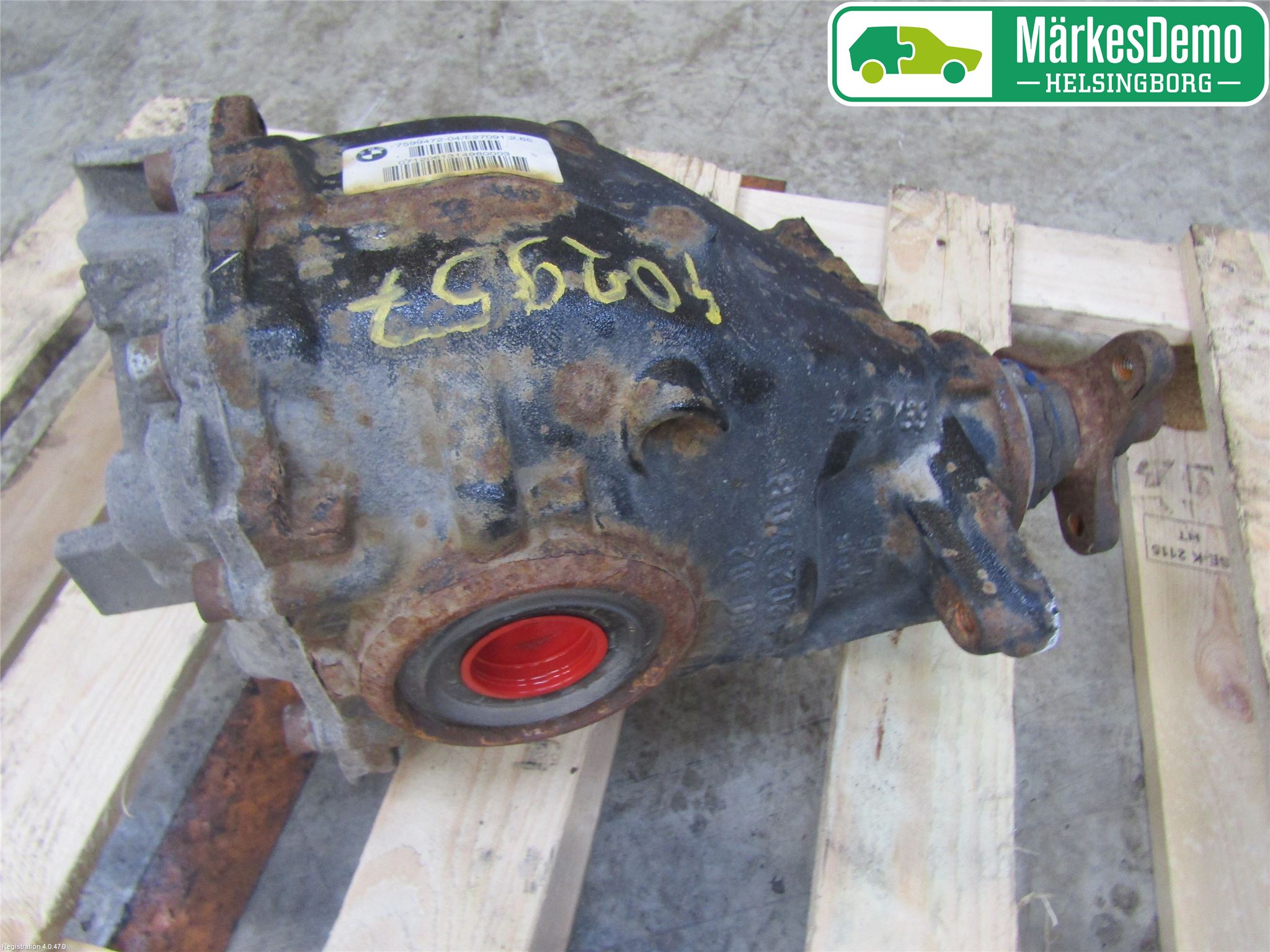 BMW 1 F20/F21 11-19 Bakaksel Kardang Bak -Diff