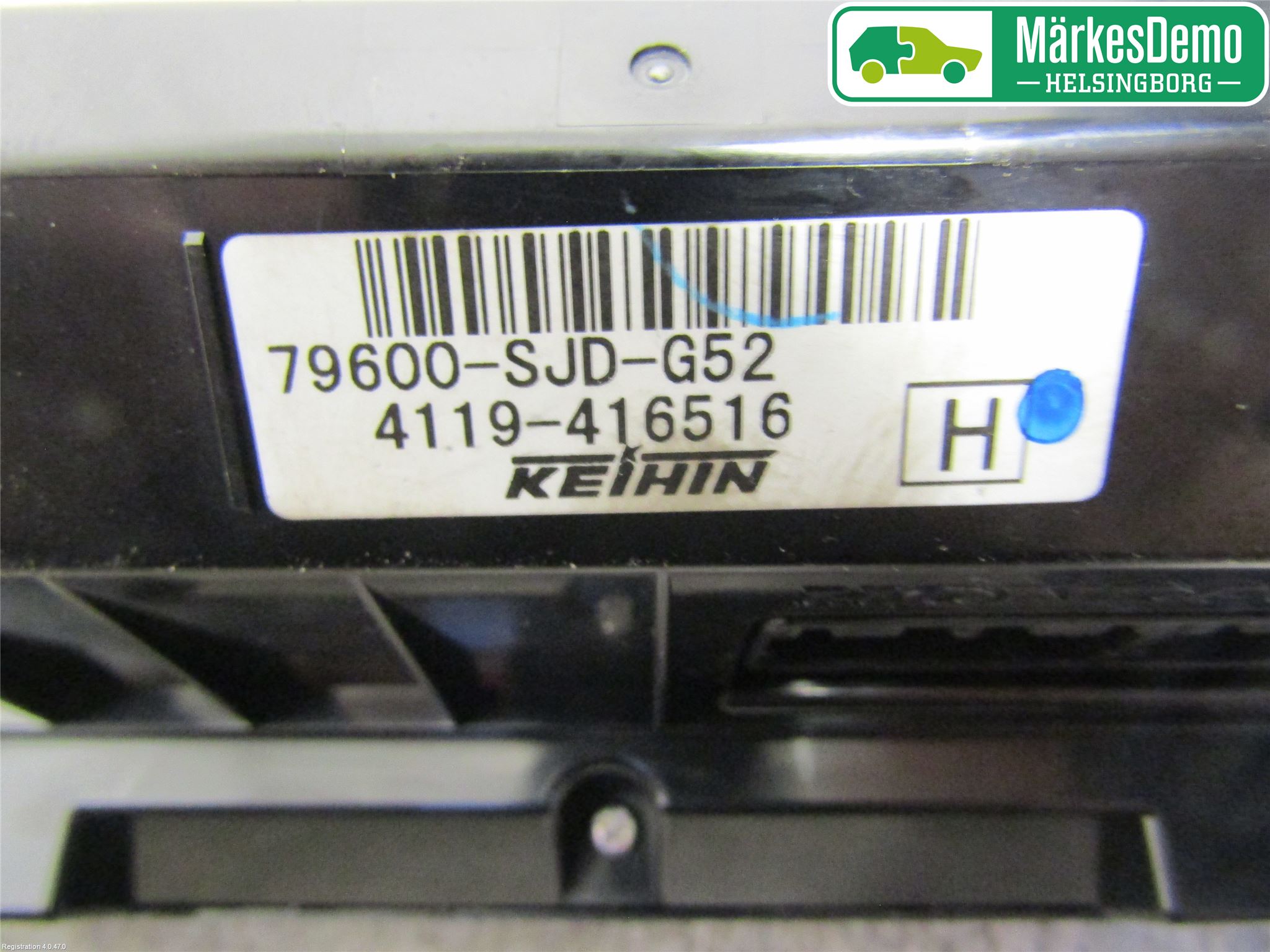 Honda FR-V Varme Ac Betjening-Display
