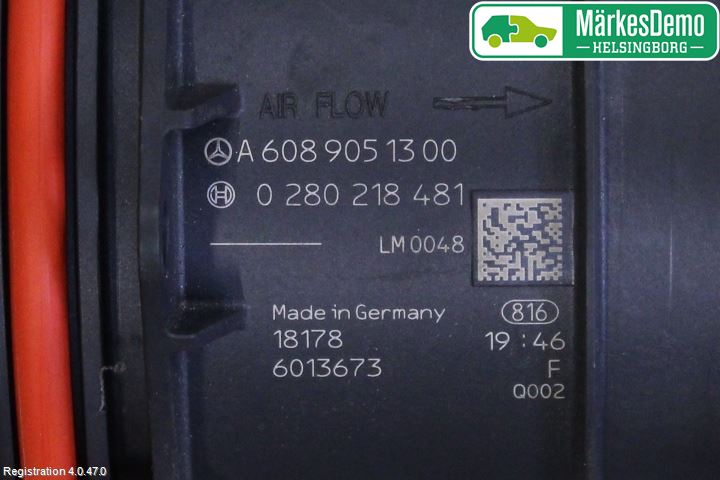Mercedes-Benz MB A-KLASS (W177) 18- Inns Luftmassemåler