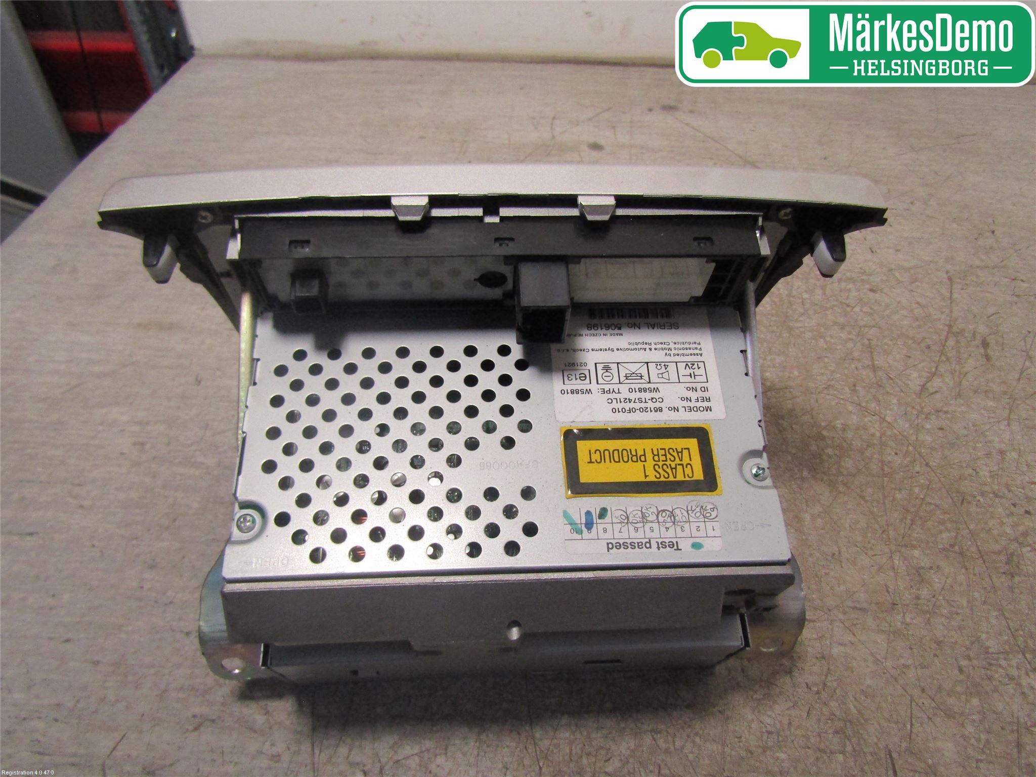 Toyota COROLLA VERSO 04-07 Stereo Radio Med Cd