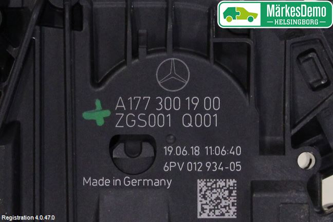 Mercedes-Benz MB A-KLASS (W177) 18- Gasspedal