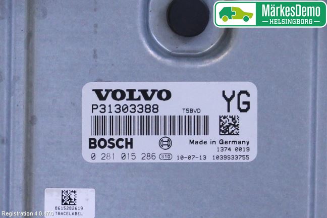 Volvo V70 08-13 Styreenhet Dieselpumpe