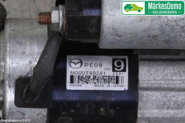 Mazda 6 08-13 Startmotor