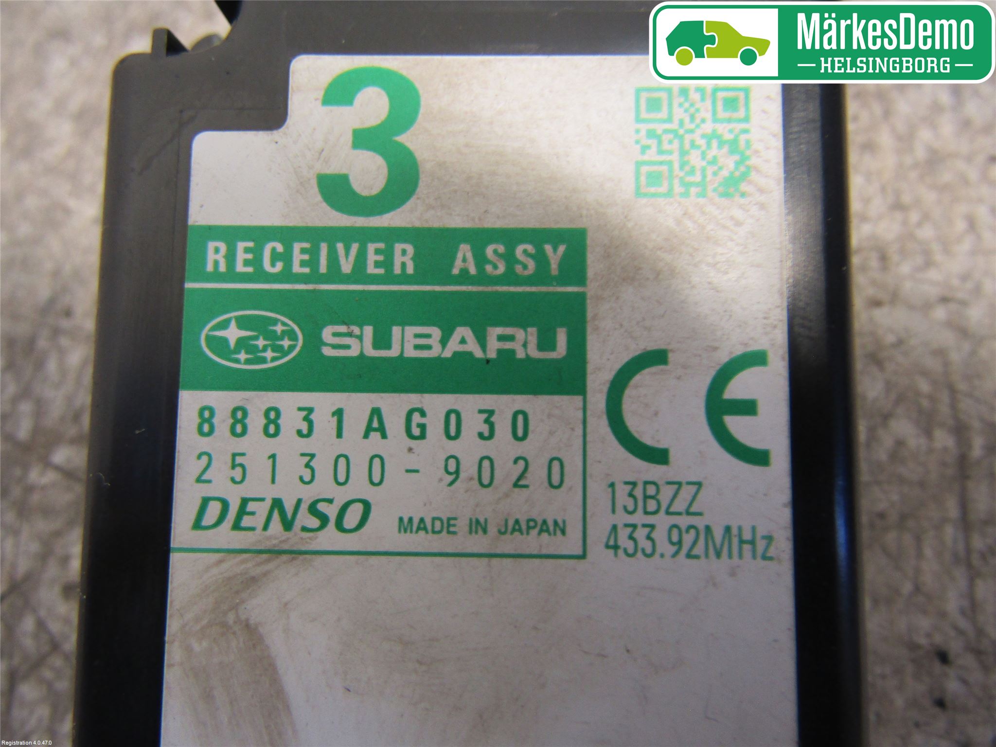 Subaru FORESTER SH  08-13 Styrenhet Nyckellös System