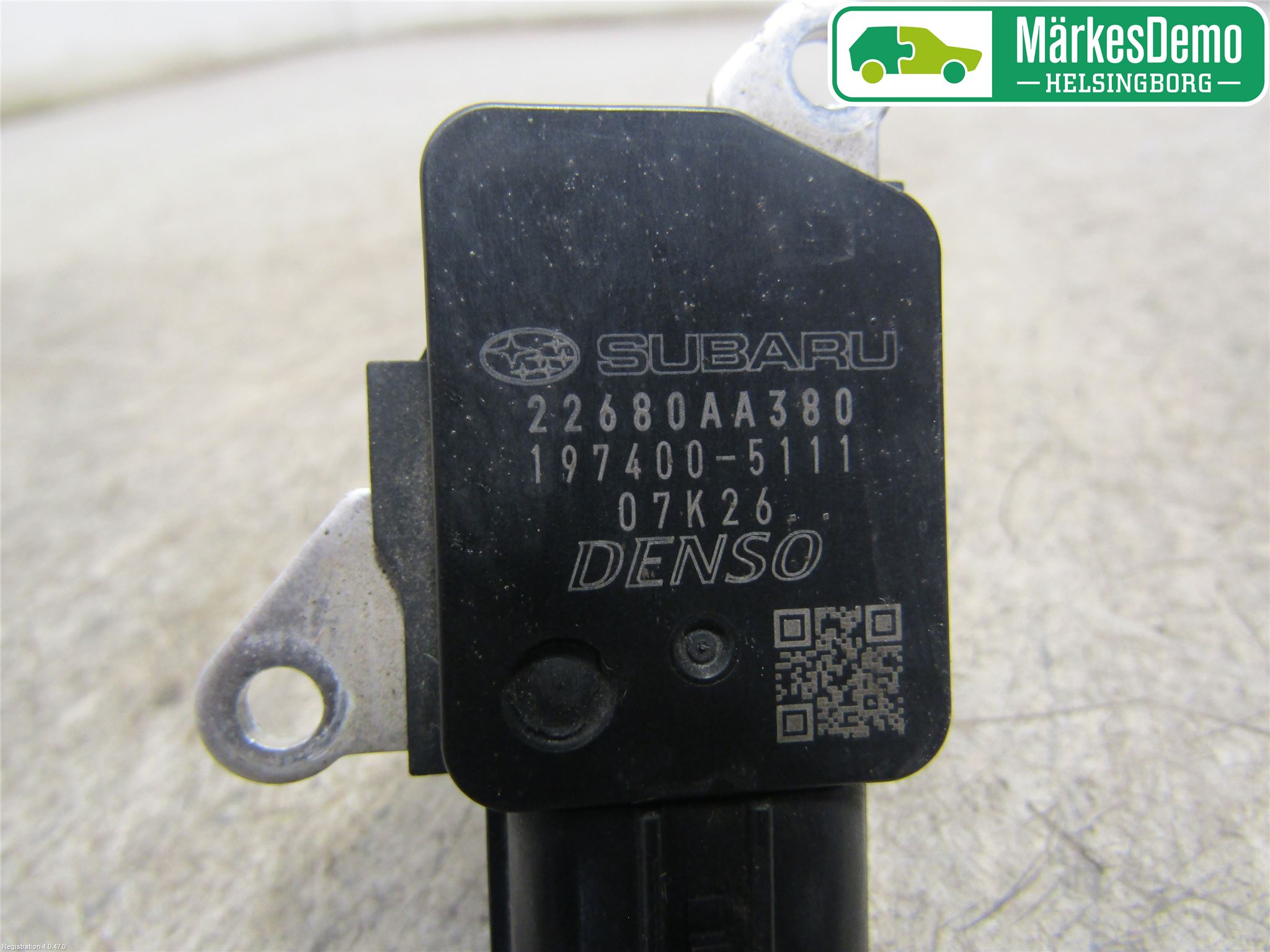 Subaru FORESTER SH  08-13 Inns Luftmassemåler