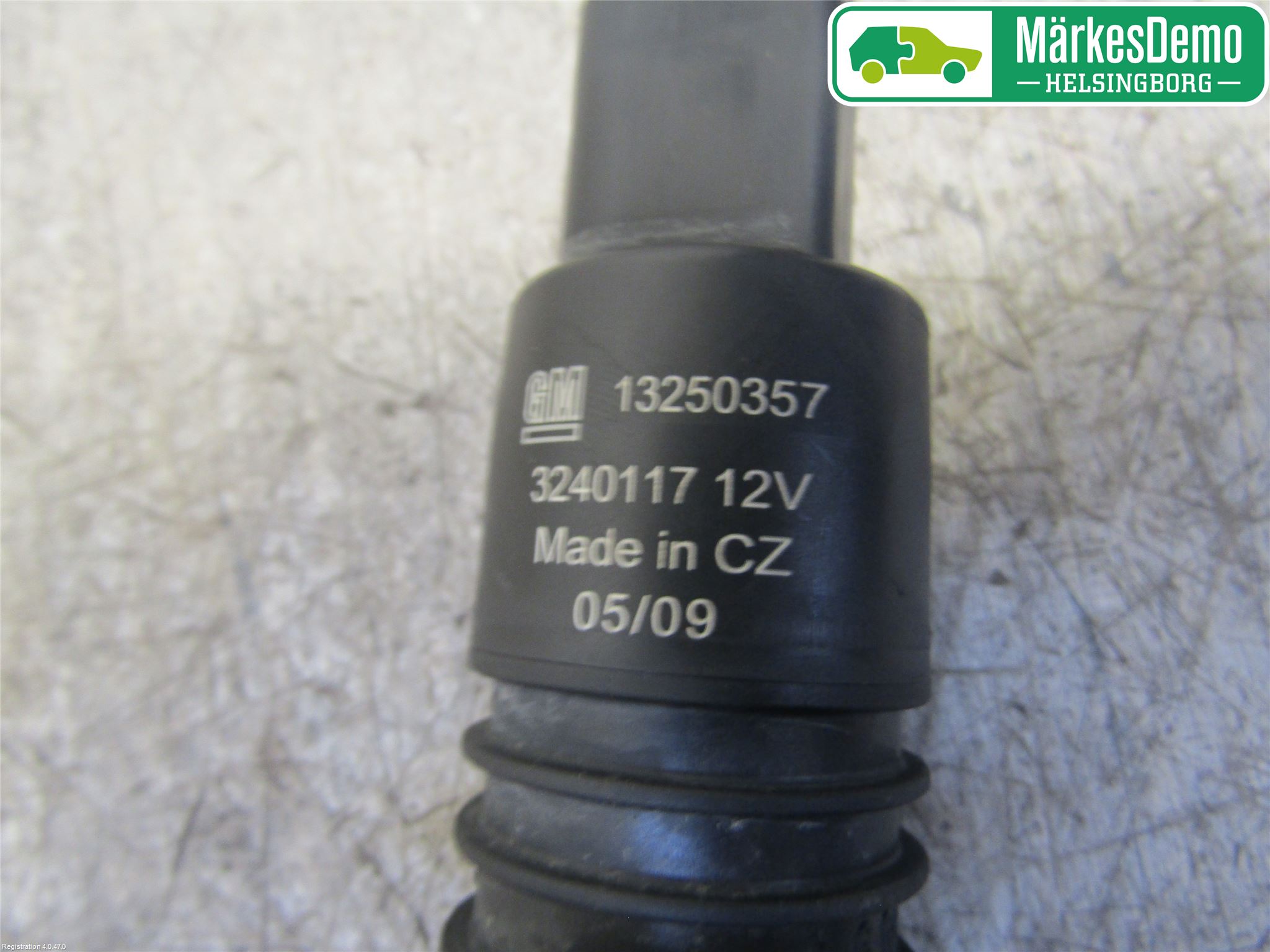 Opel INSIGNIA 09-16 Spylerpumpe Høytrykk