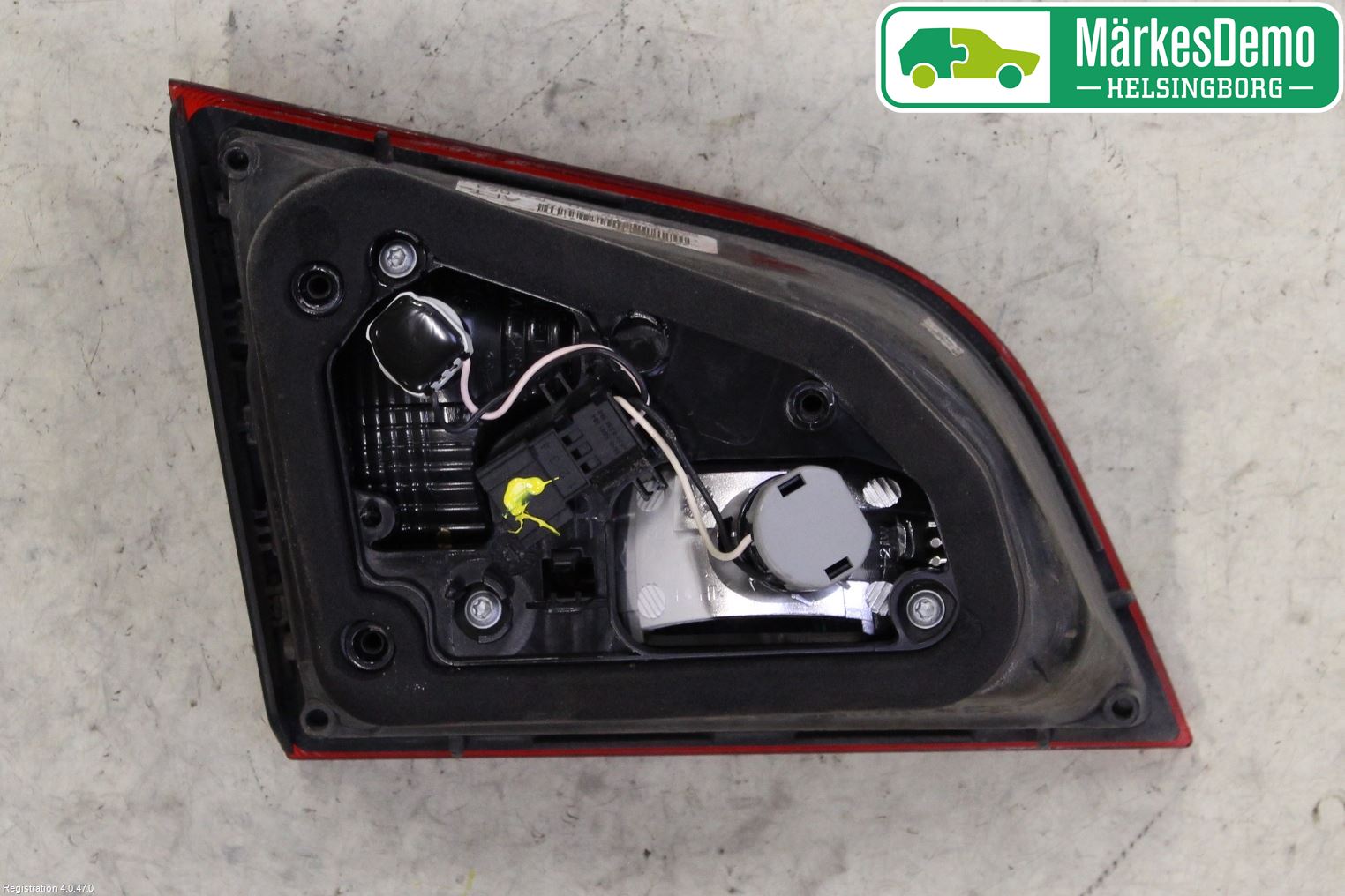 Opel ASTRA J 10-15 Baklykt Høyre  På Luke(Indre)