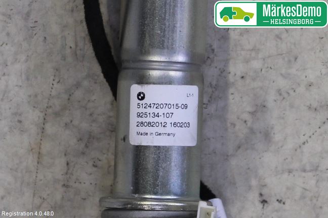BMW 5 F10/F11/F18 09-17 Baklukeåpner Automatisk