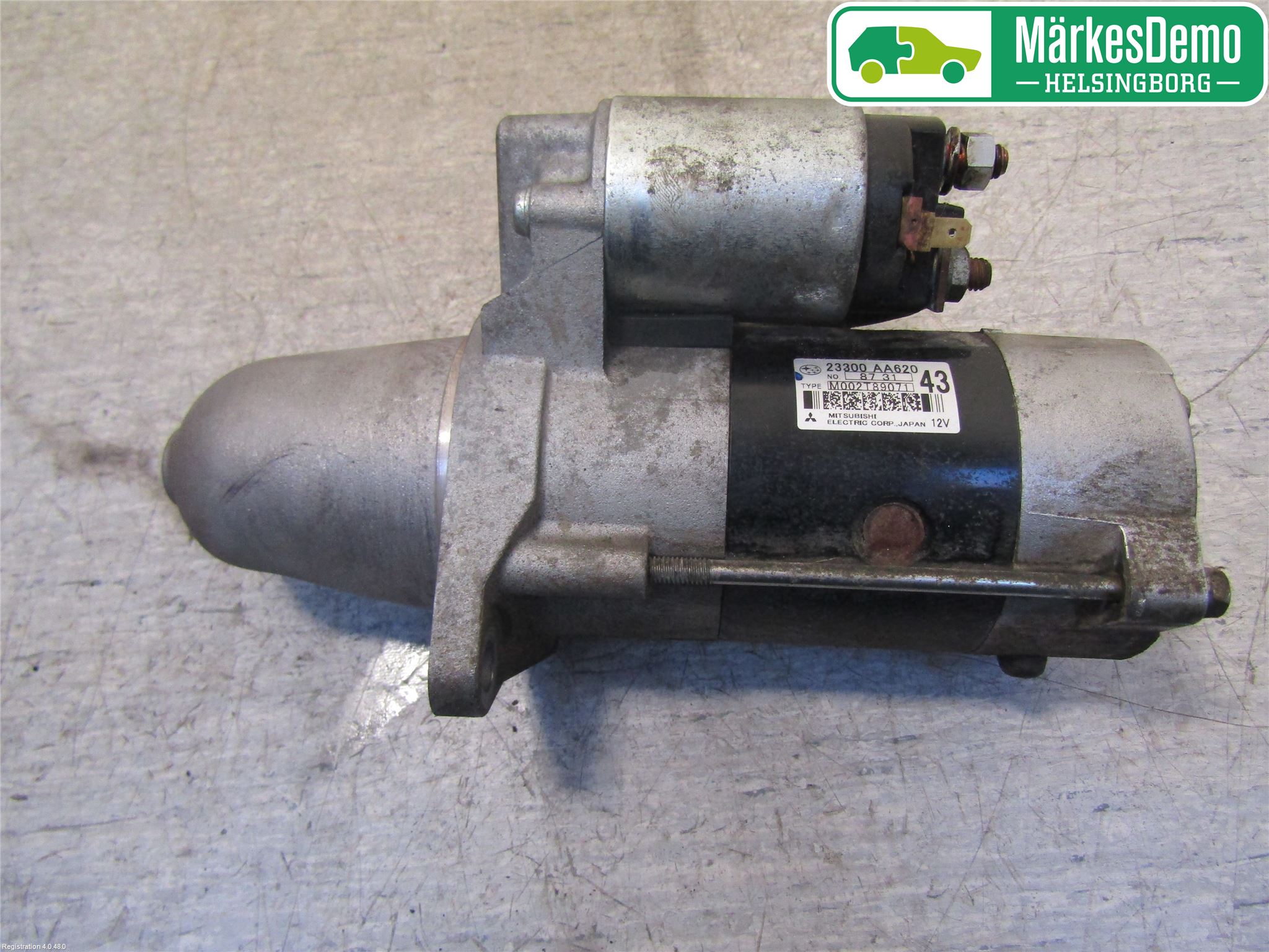 Subaru FORESTER SH  08-13 Startmotor Diesel