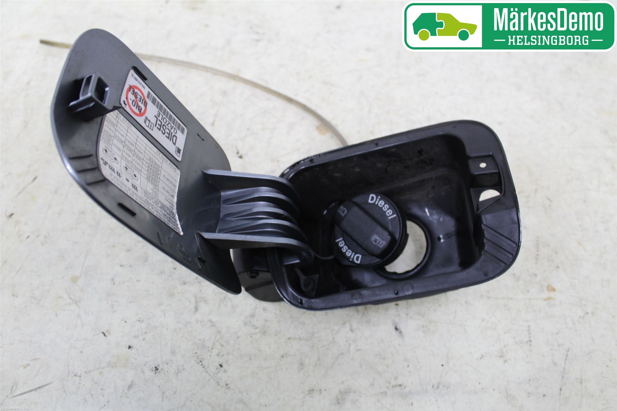 Skoda SUPERB 09-15 Drivstoff Tankluke