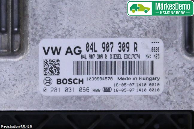 Audi A3/S3 8V 13-20 Styreenhet Dieselpumpe