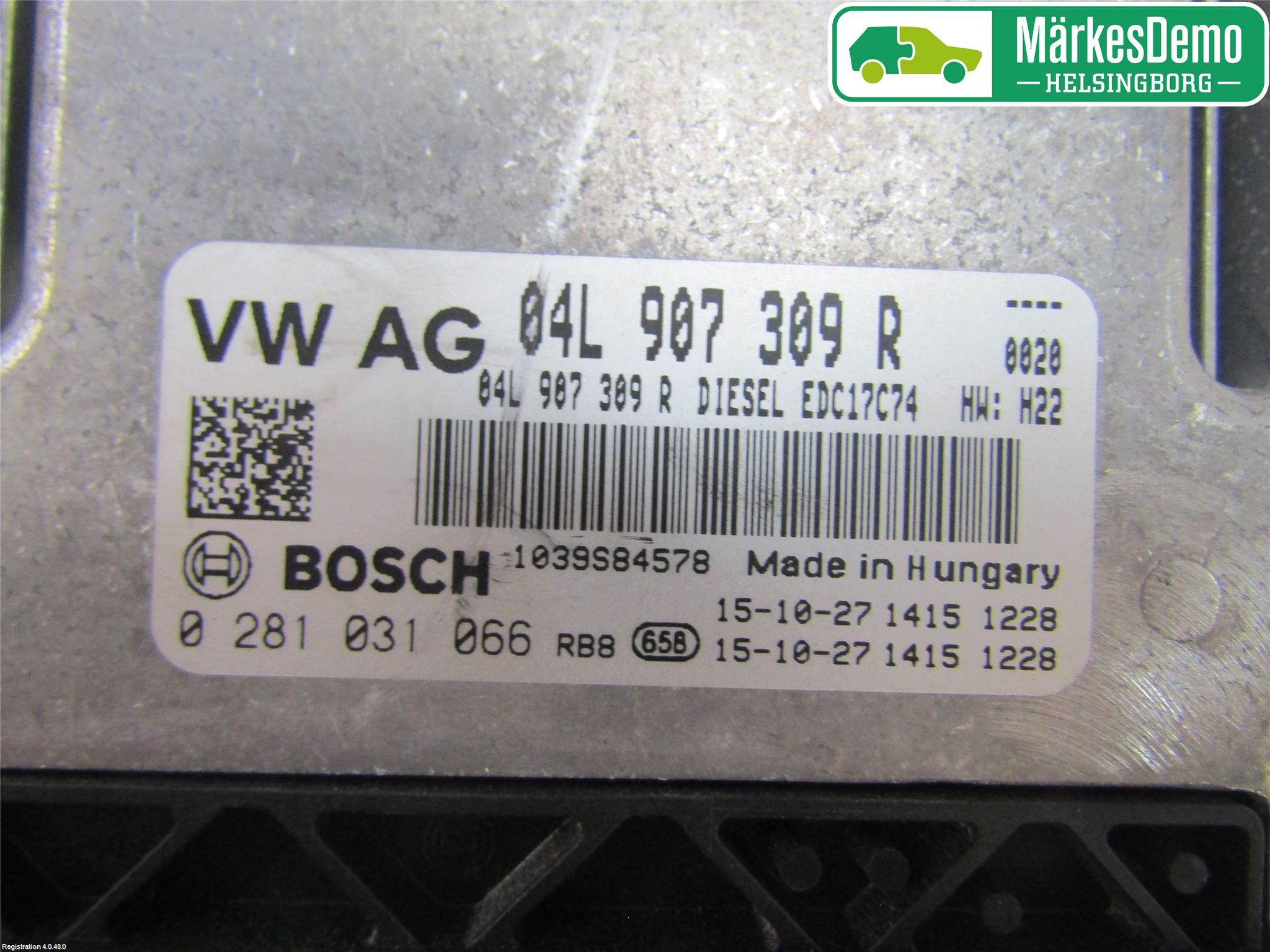 Audi A3/S3 8V 13-20 Styreenhet Dieselpumpe