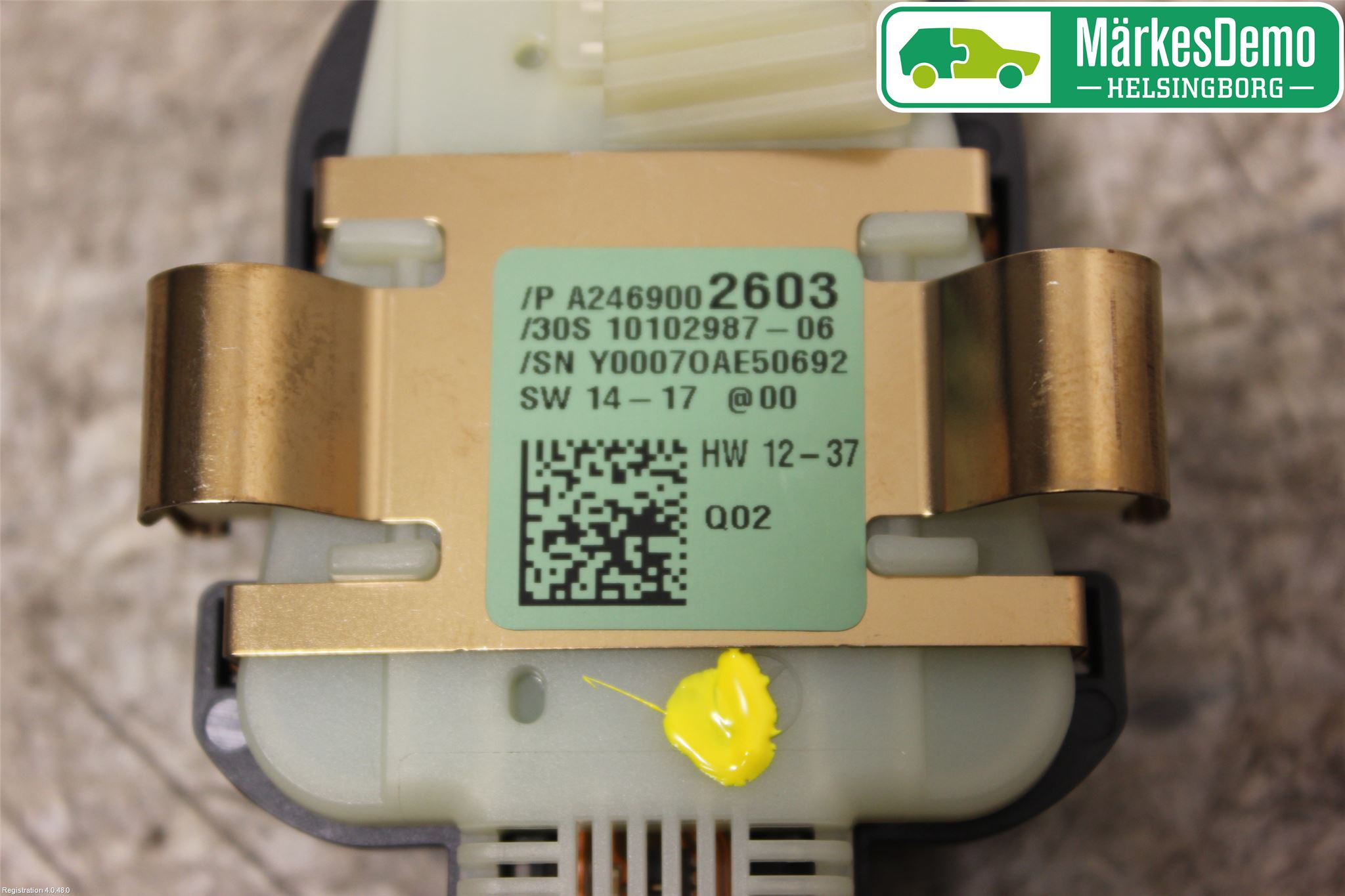 Mercedes-Benz MB CLA-KLASS (C117/X117) 13-19 Sensor Regnsensor