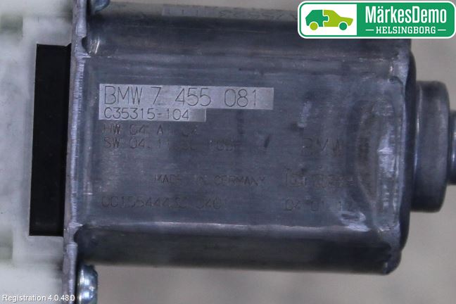 BMW 5 G30/G31/F90 17-23 Vindusheismotor