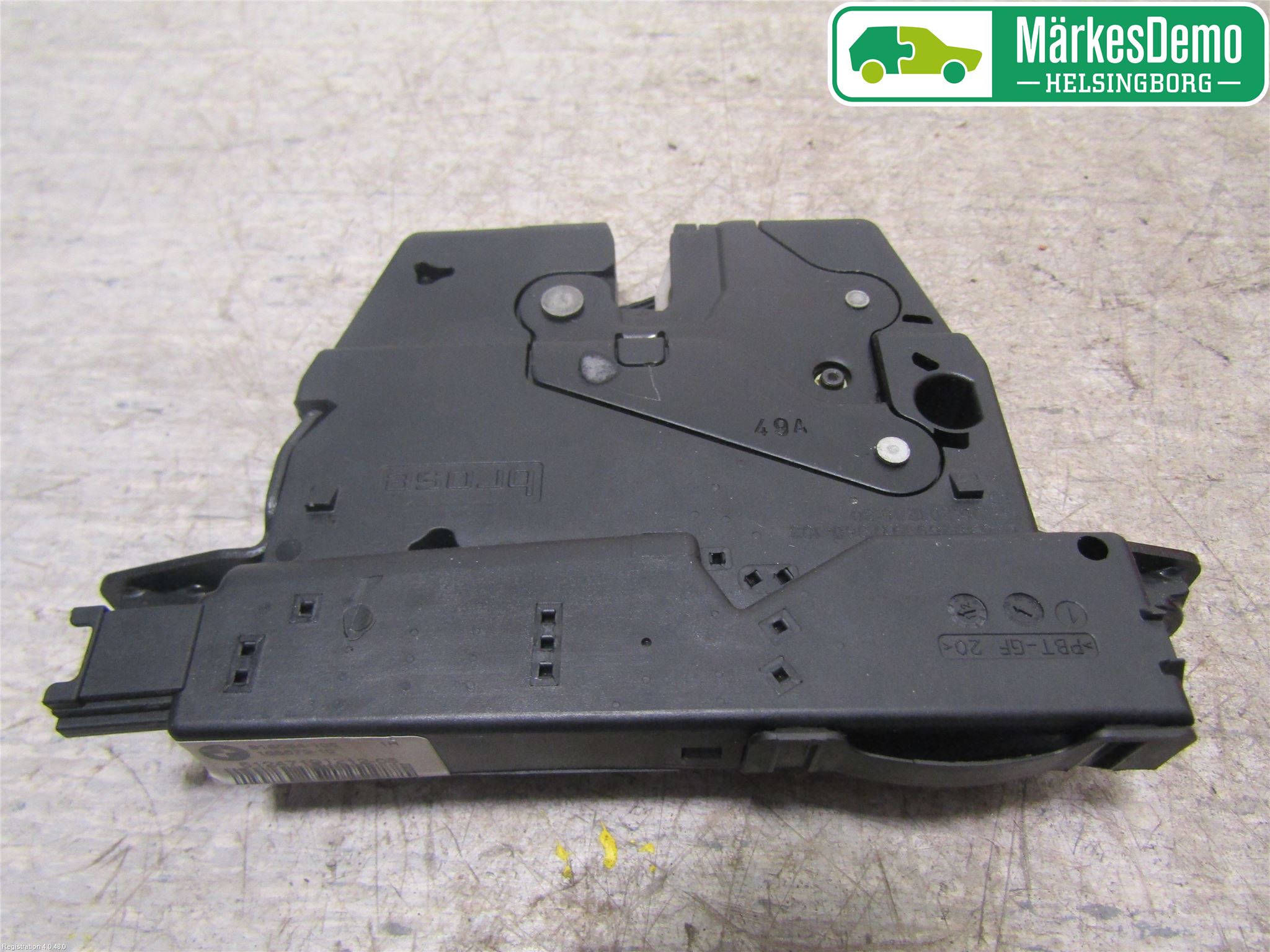 BMW 5 F10/F11/F18 09-17 Bakluke-Lokk Låsekasse
