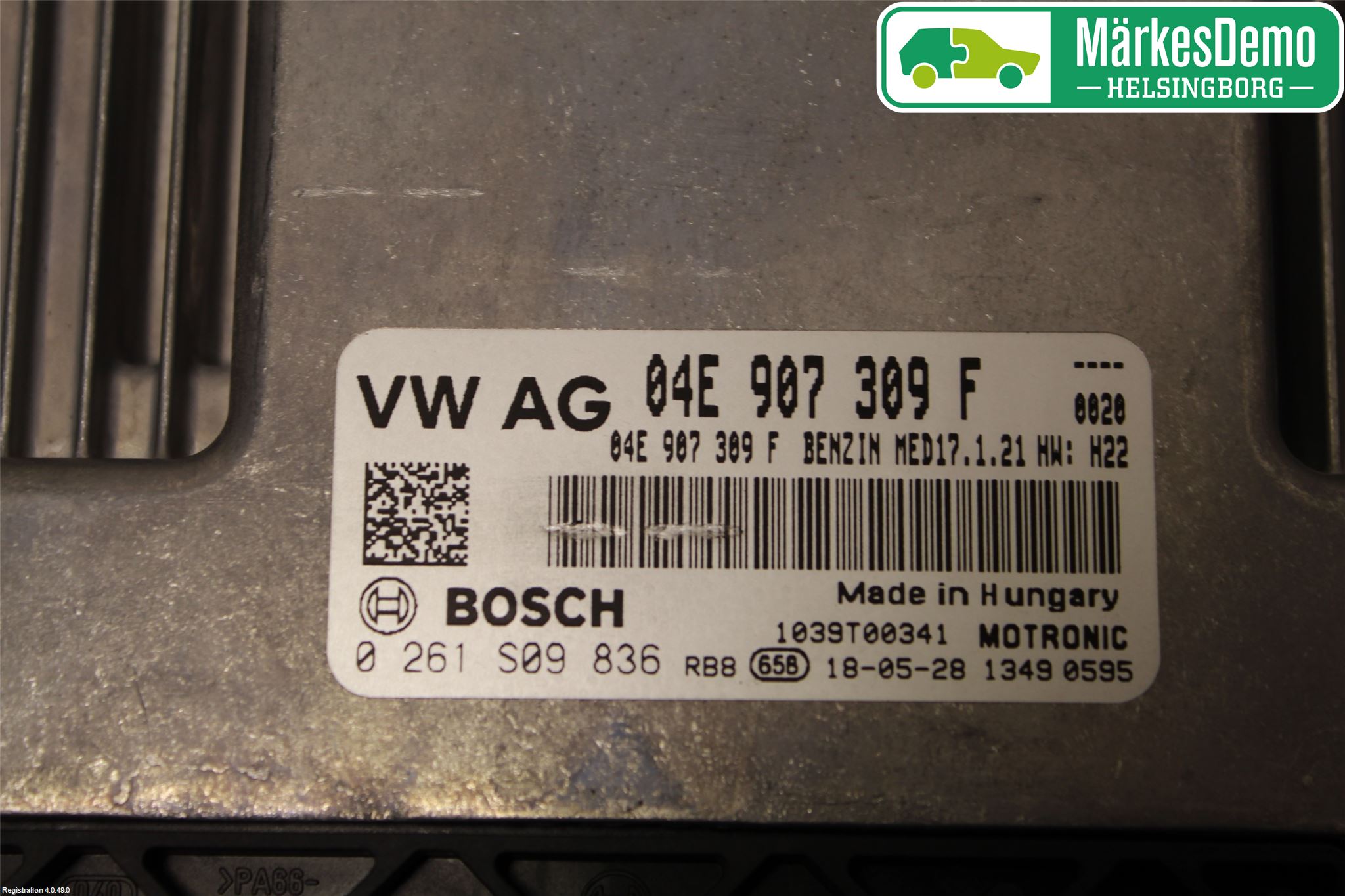 Volkswagen VW PASSAT 15-19 Styreenhet Innsprøytning