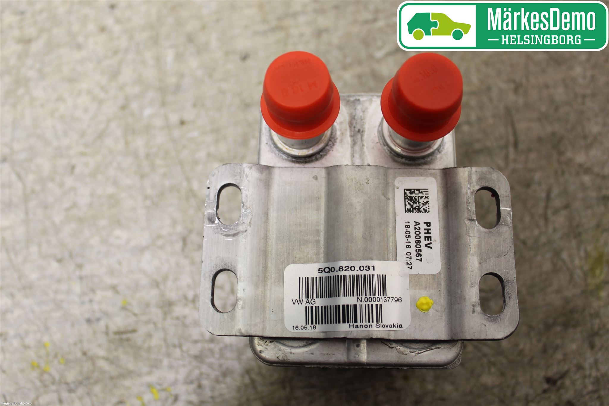 Volkswagen VW PASSAT 15-19 Varmekammer - Veksler