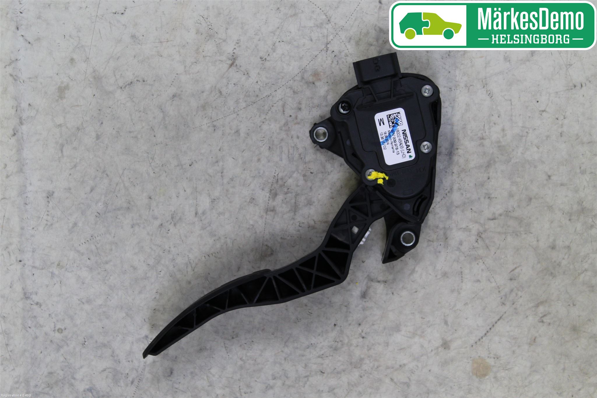Nissan QASHQAI 14-17 Gasspedal