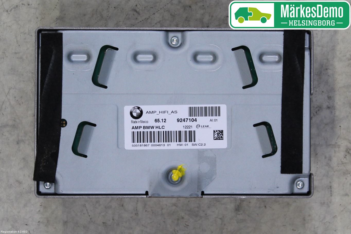 BMW X6 E71/E72   08-14 Stereo Forsterker