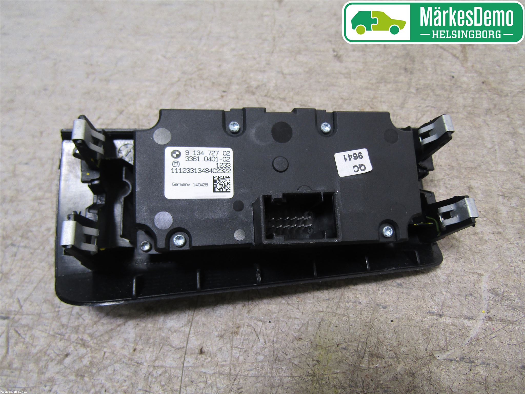 BMW X6 E71/E72   08-14 Bryter Hovedlys