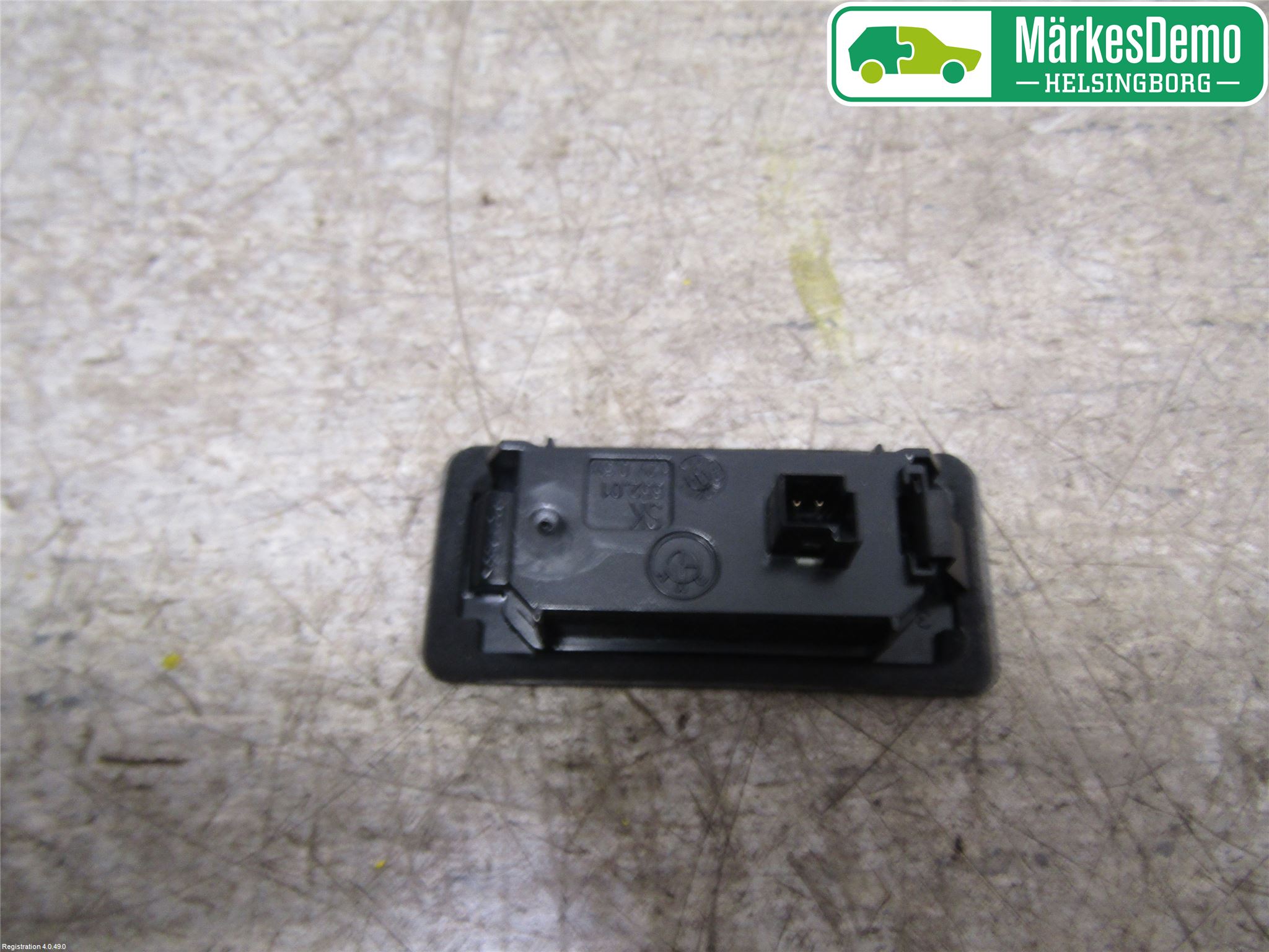 BMW X6 E71/E72   08-14 Skilt Belysning