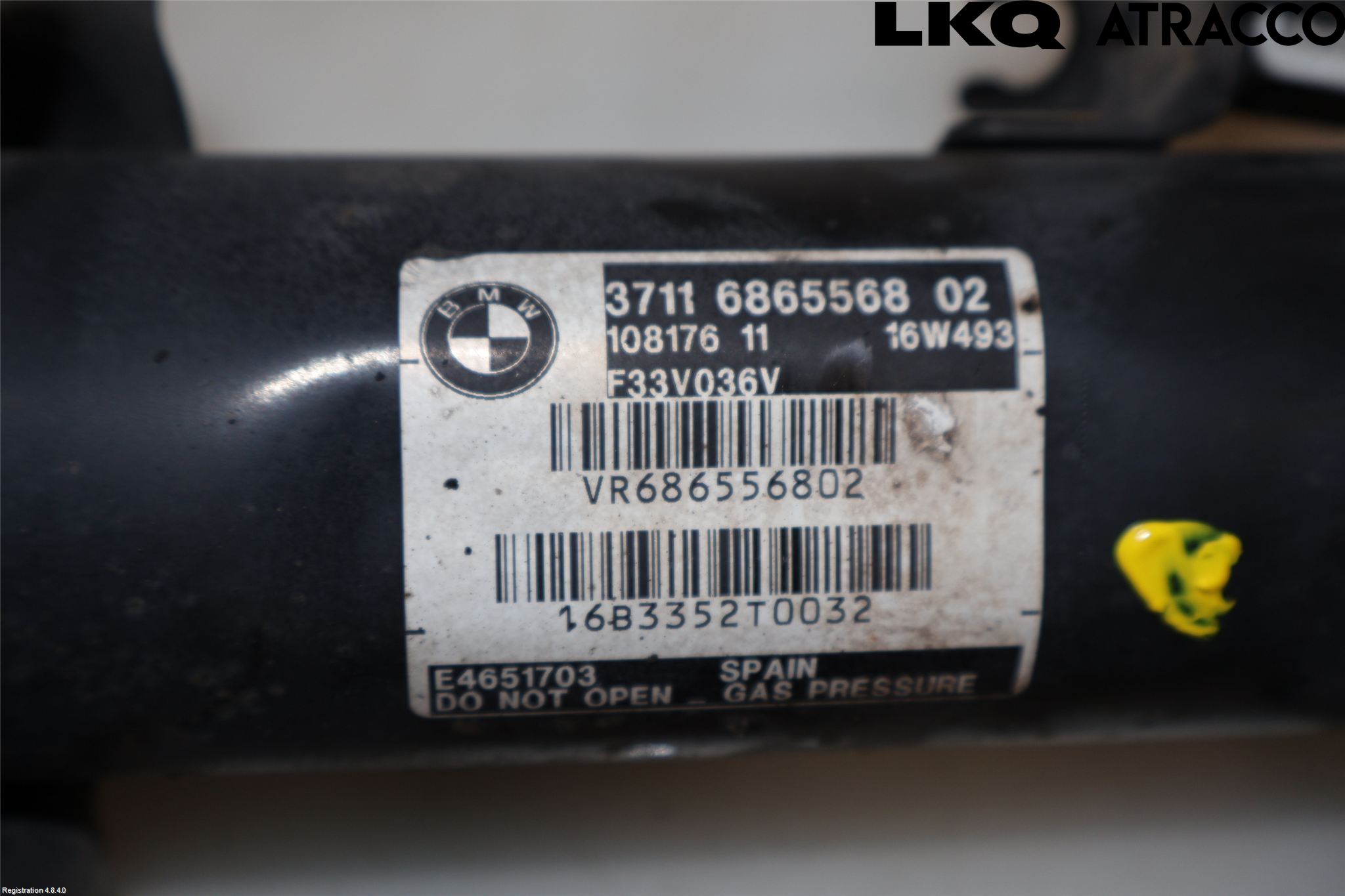 BMW 4 F32/F33/F82/F83 13-20 Fjærbein Foran Høyre