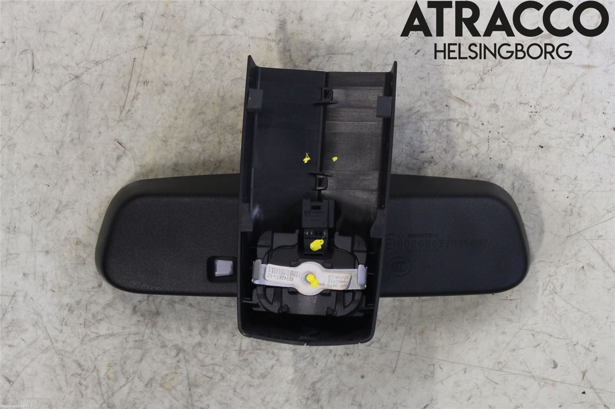 BMW 5 F10/F11/F18 09-17 Speil Innvendig