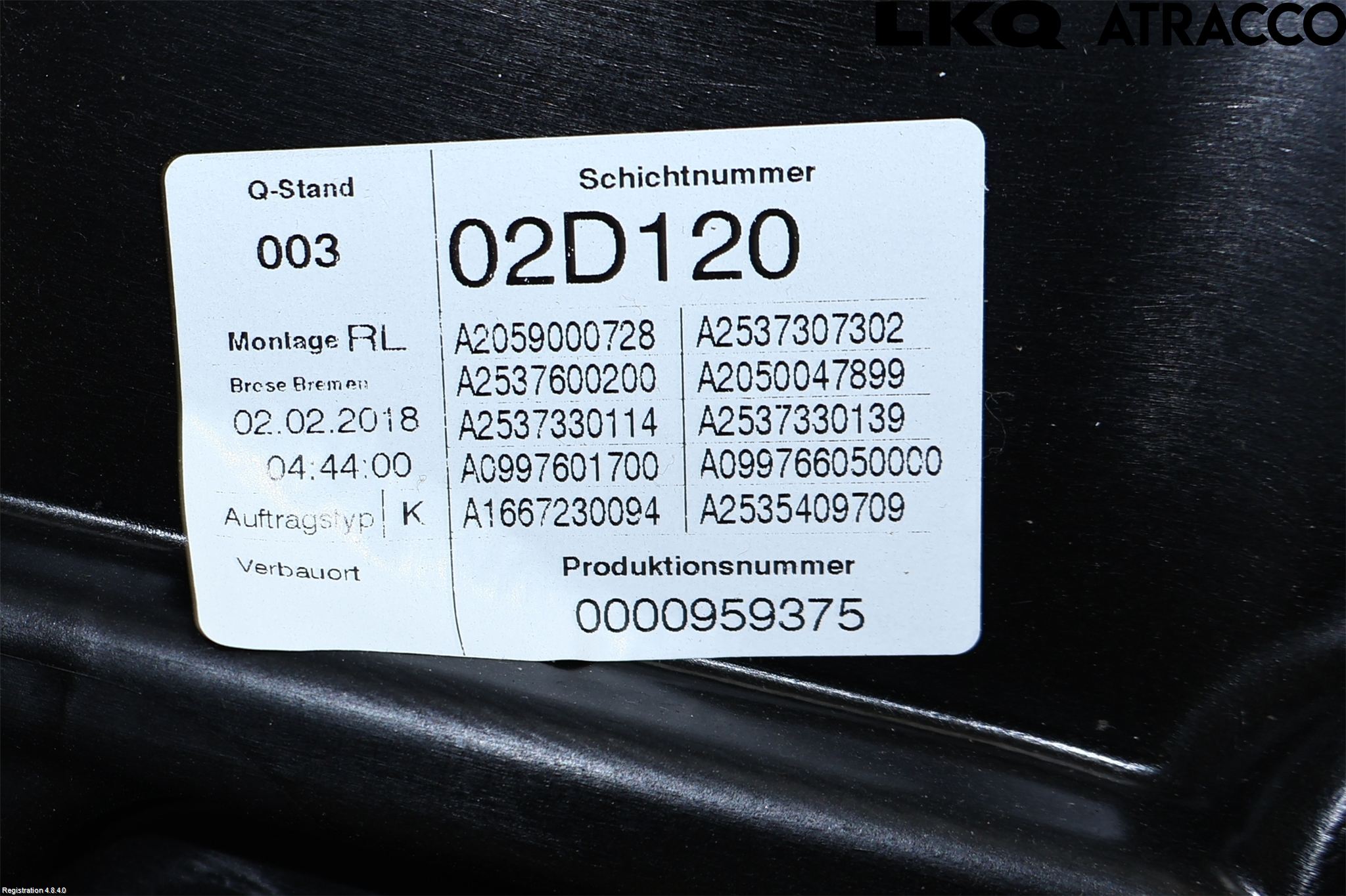 Mercedes-Benz MB GLC-KLASS (X253/C253) 15-22 Vindusheis El Komp