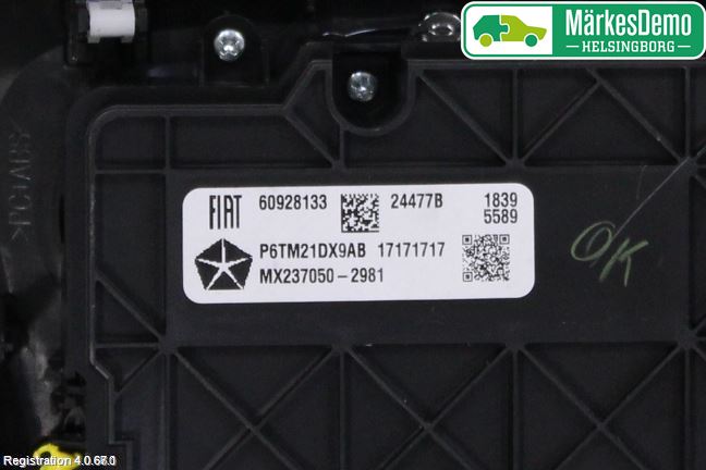 Jeep COMPASS Varme Ac Betjening-Display