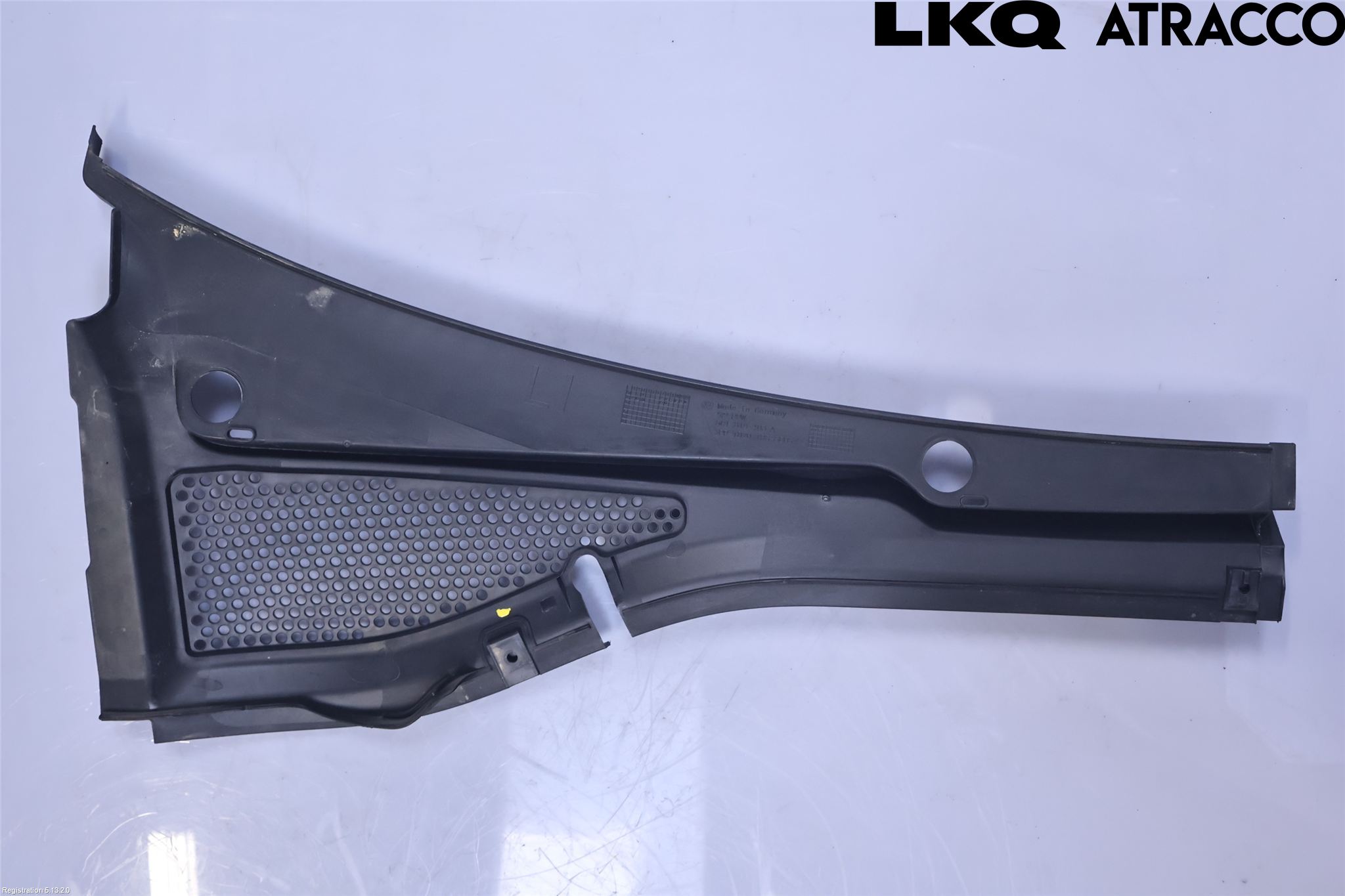 Volkswagen VW GOLF / E-GOLF VII 13-20 Visker Deksel-Grill-Under Frr
