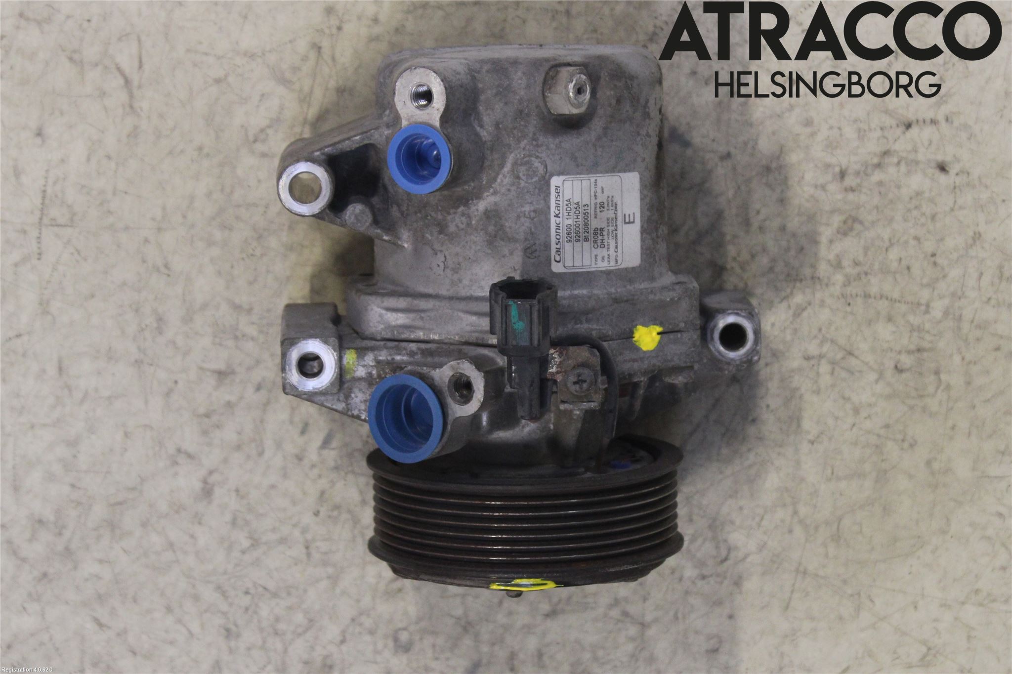 Nissan MICRA 11-16 Varme Ac Kompressor