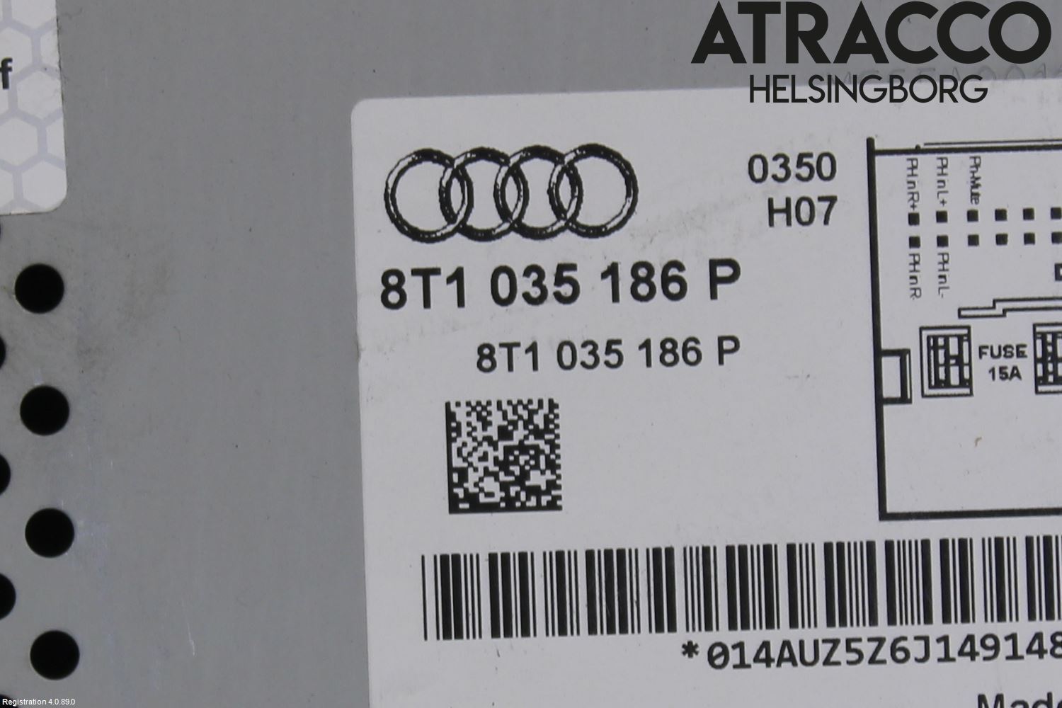 Audi A4/S4 08-11 Stereo Radio Med Cd