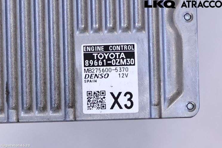 Toyota AURIS 13-19 Styreenhet Innsprøytning